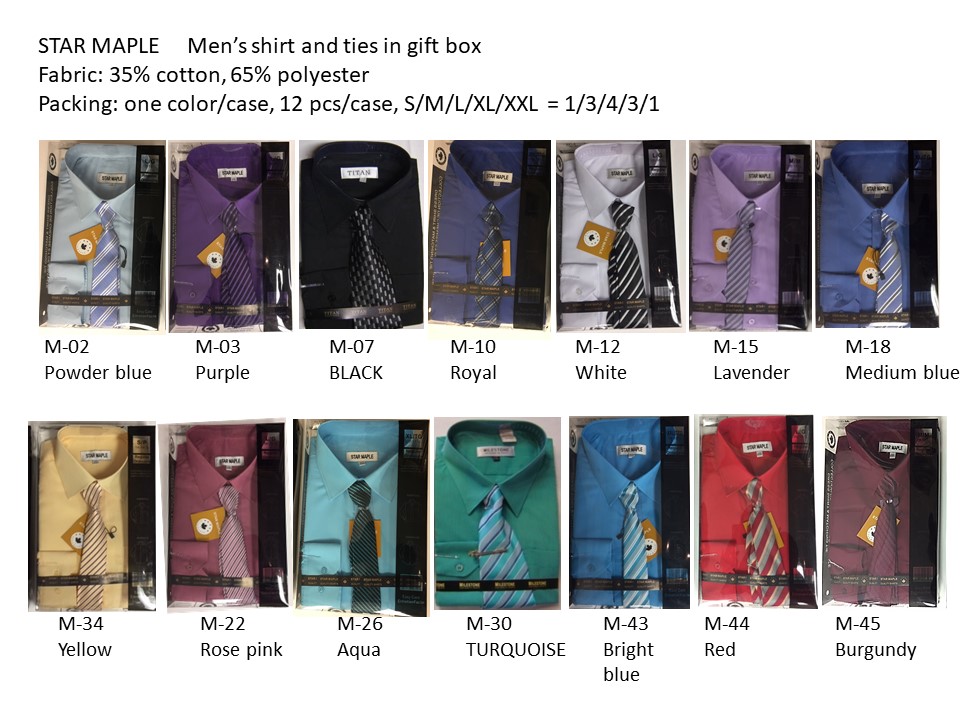 Shirts & tie for men.jpg